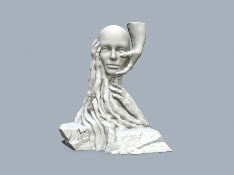 Printable model Handsof the devil 3D Print Model