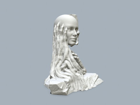 Printable model Handsof the devil Modello di stampa 3D