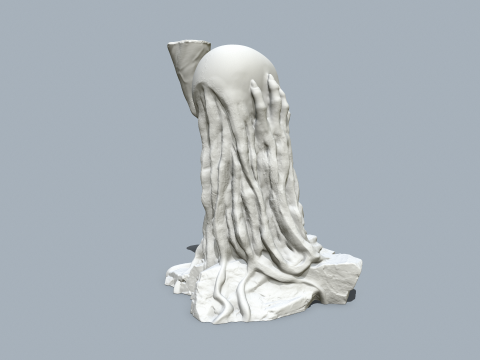 Printable model Handsof the devil Modello di stampa 3D