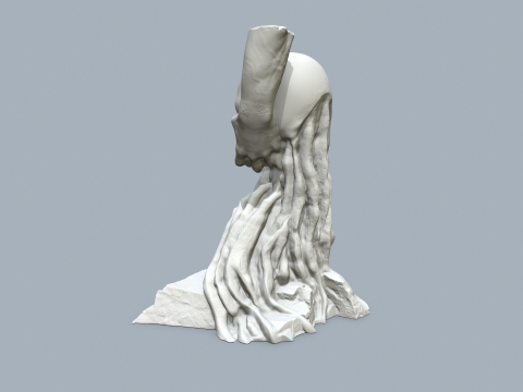 Printable model Handsof the devil Modello di stampa 3D