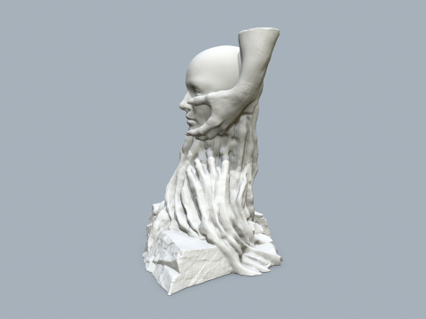 Printable model Handsof the devil Modello di stampa 3D
