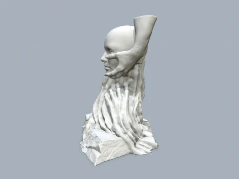 Printable model Handsof the devil 3D Print Model