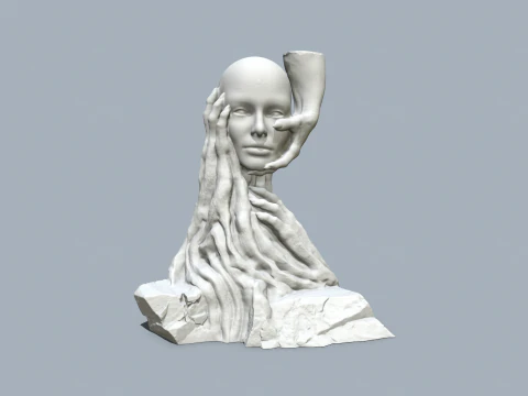 Printable model Handsof the devil 3D Print Model