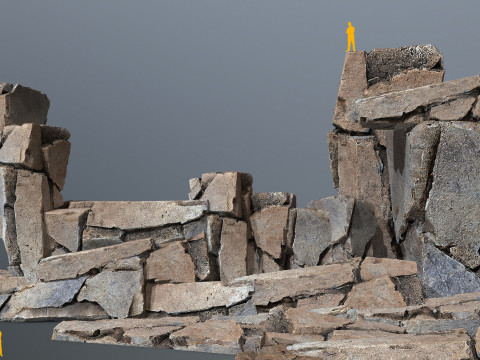 Desert rocks 3D Модель