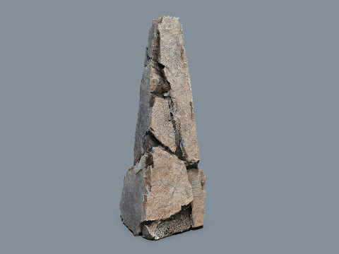 Desert rocks 3D Модель