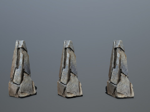 Desert rocks 3D Модель