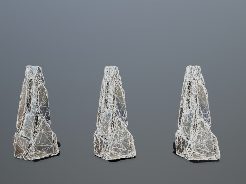 Desert rocks 3D Модель