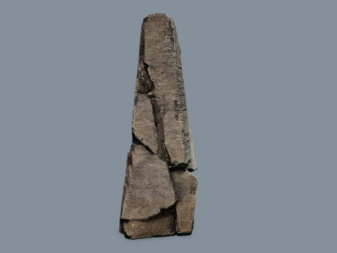Cliff rocks 3D Model