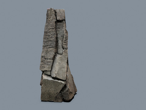 Cliff rocks 3D 모델
