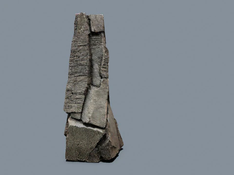Cliff rocks 3D Model