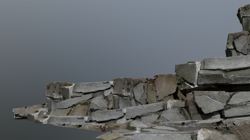 Cliff rocks 3D-Modell .c4d .max .obj .3ds .fbx .stl .blend 