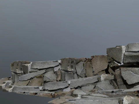 Скелі скелі 3D Модель