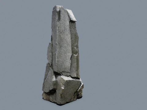 Cliff rocks 3D Model