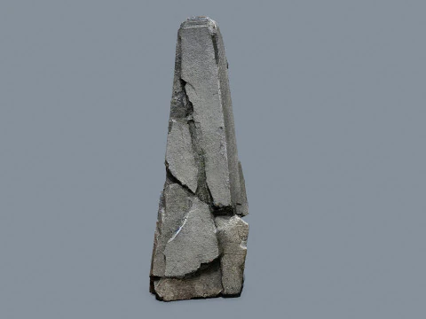 Cliff rocks 3D Model