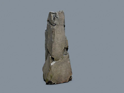 Cliff rocks 3D Model