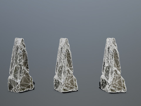Cliff rocks 3D-Modell