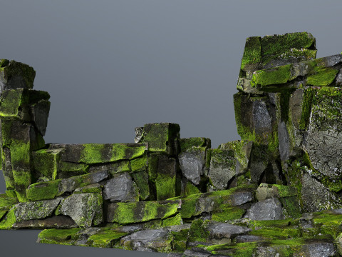 Forest rocks 3D Model
