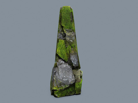 Forest rocks 3D Model