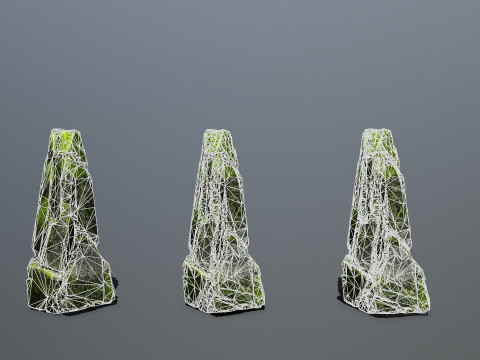 Forest rocks 3D Model