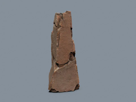 Desert cliff rocks 3D Model