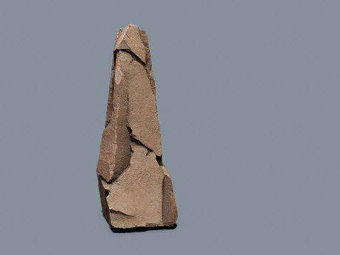 Desert cliff rocks 3D Model
