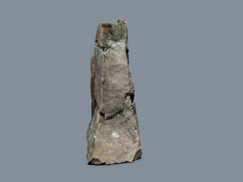 Desert cliff rocks 3D Model