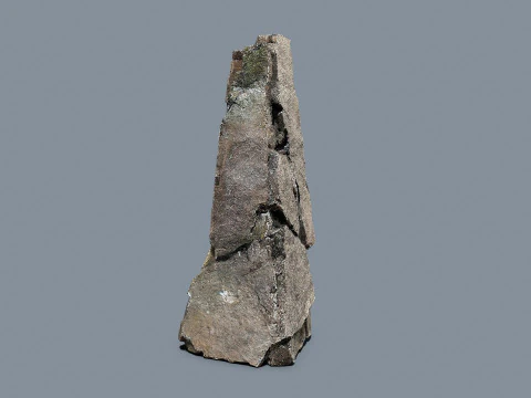 Desert cliff rocks 3D Model