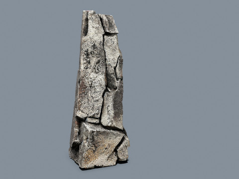 Desert cliff rocks 3D मॉडल