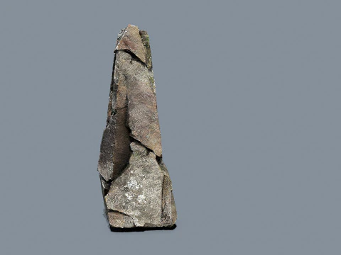 Desert cliff rocks 3D Model
