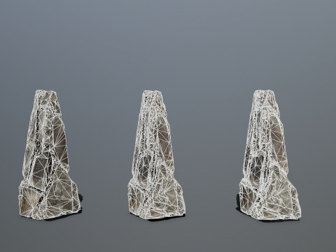 Desert cliff rocks 3D मॉडल