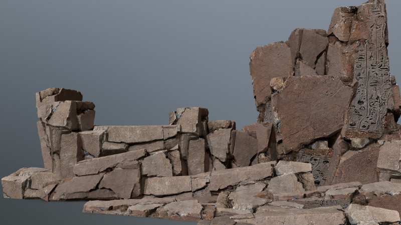 Desert rocks 3D Model .c4d .max .obj .3ds .fbx .stl .blend 