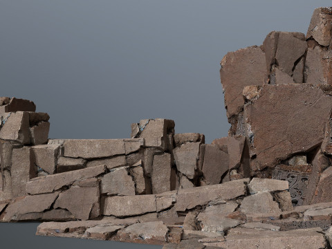 Desert rocks Modelo 3D