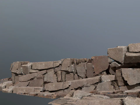 Desert rocks 3D Model