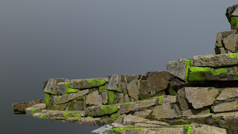 Forest rocks 3D 모델 .c4d .max .obj .3ds .fbx .stl .blend 