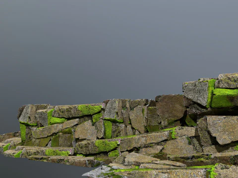 Forest rocks 3D Model