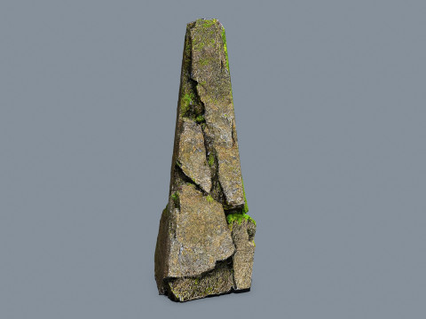 Forest rocks 3D 모델