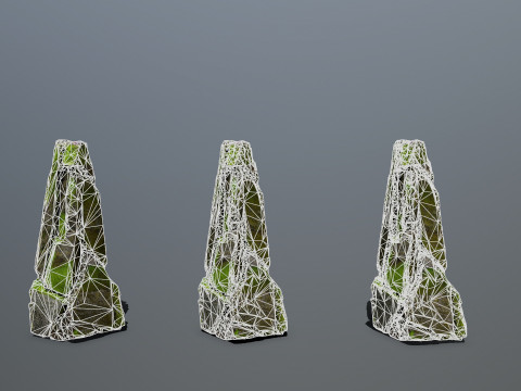 Forest rocks 3D 모델