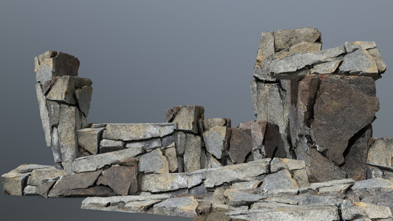 Cliff rocks 3D-Modell .c4d .max .obj .3ds .fbx .stl .blend 