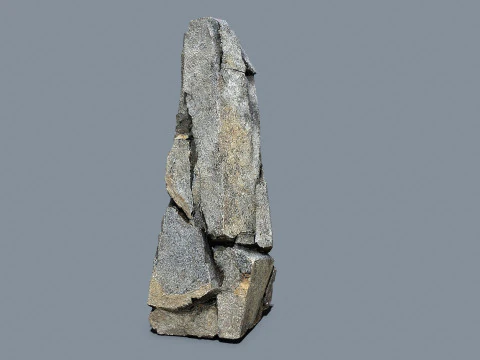 Cliff rocks 3D Model