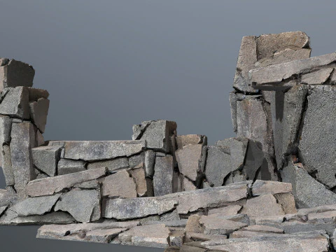 River Stone 3D Model