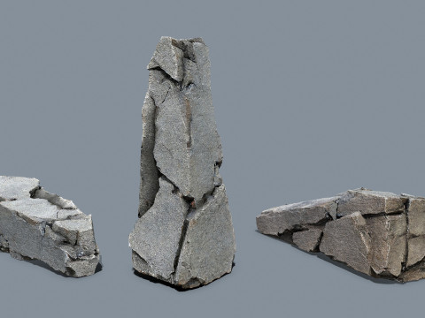 River Stone 3D Модель