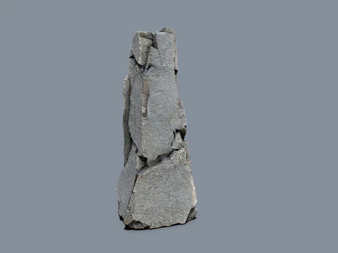 River Stone 3D Model
