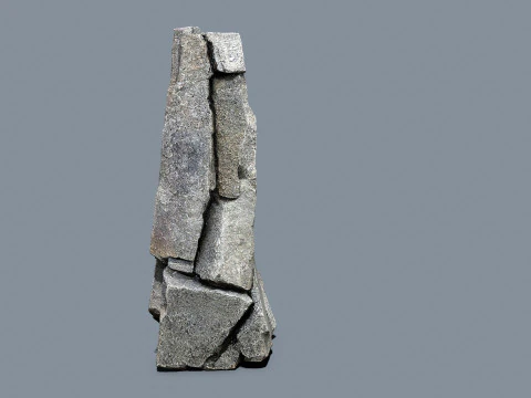 River Stone 3D Model