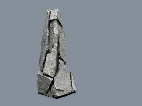 River Stone 3D Model