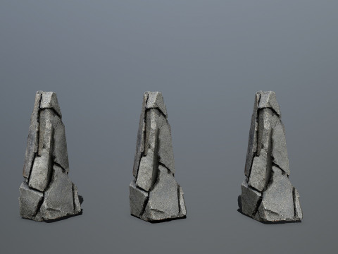 River Stone 3D Модель