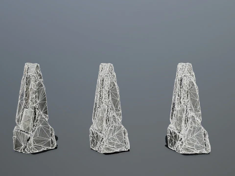 River Stone 3D Model