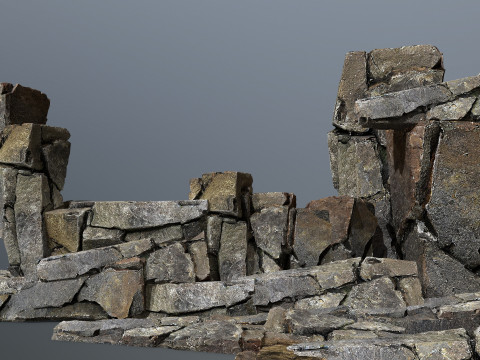 Volcanic rocks 3D Model