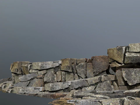 Volcanic rocks 3D Model