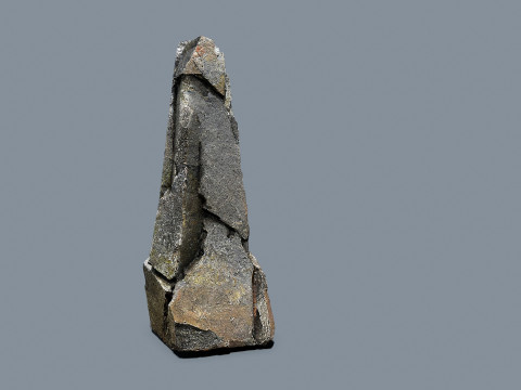 Volcanic rocks Model 3D