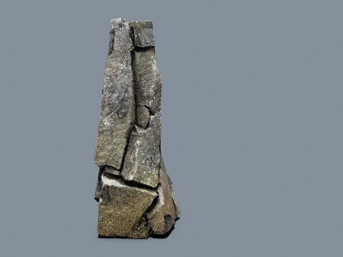 Volcanic rocks Model 3D